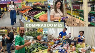 COMPRAS DO MÊS COMPLETA  + VALOR TOTAL | LAÍS VELOSO