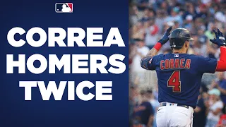 Carlos Correa GOES OFF for two homers in Minnesota!