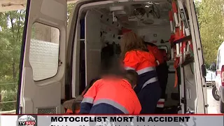 MOTOCICLIST MORT IN ACCIDENT