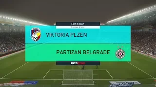 VIKTORIA PLŽEN vs FK PARTIZAN - PES 2018