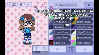 Rating Color Presets On My Oc || Part 2 || Part 1 In Desc ||