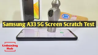 Samsung A33 5G Screen Test || Gorilla Glass