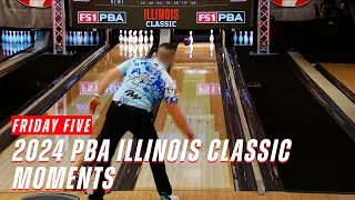 Friday Five - 2024 PBA Illinois Classic Stepladder Finals Moments