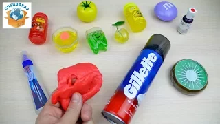 ЛИЗУН ИЗ ПЕНЫ ДЛЯ БРИТЬЯ И КЛЕЯ. СТРАННАЯ ЖВАЧКА ДЛЯ РУК. GILLETTE HANDGUM SLIME | СПЕЦЗАКАЗ