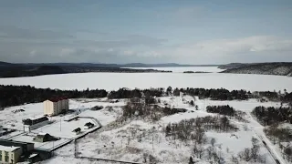 Озерский под снегом