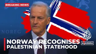 Norway will recognise Palestinian statehood on May 28