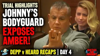 COURTROOM FIREWORKS!! Johnny Depp's Bodyguard Sean Bett EXPOSES Amber Heard's LIES!