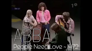 ABBA People Need Love ~ 1972