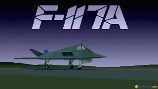 F117 A - Stealth Fighter 2 gameplay (PC Game, 1991)