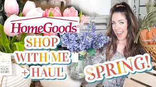 *NEW* HOMEGOODS 2021 SPRING + EASTER SHOP WITH ME AND HUGE HAUL | Spring and Easter Decorating Ideas