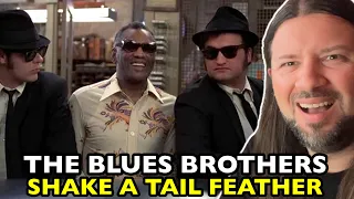 THE BLUES BROTHERS RAY CHARLES Shake A Tail Feather Scene | REACTION