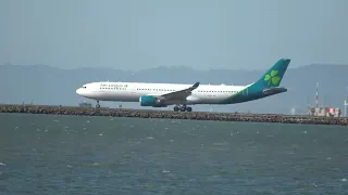 Aer Lingus - Airbus A330-300 Departing to Dublin from SFO San Francisco International Airport