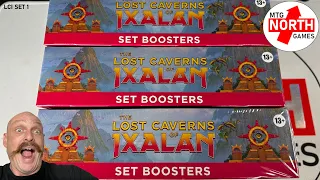 Triple Lost Caverns of Ixalan Set Booster Box Opening! Magic the Gathering