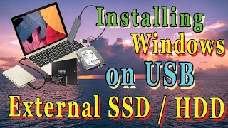 How to Install Windows on External SSD/Hard Disk/Flash Drive