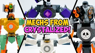I Built the Mechs from Ninjago: Crystalized!