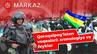 Qoraqalpog’iston voqealari: xronologiya va feyklar | Markaz