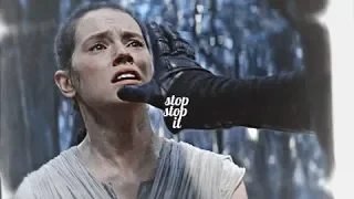 kylo ren & rey | couldn't stop caring