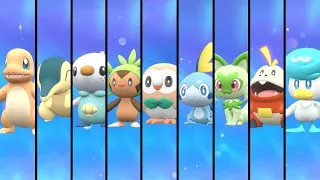 Pokemon Scarlet and Violet - All Starter Evolutions