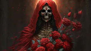 Red Santa Muerte Meditation Music / Musica Para La Niña Roja