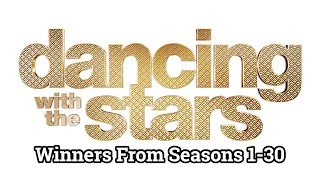 List Of DWTS Winners From Seasons 1-30