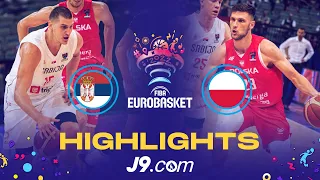 Serbia 🇷🇸 - Poland 🇵🇱 | Game Highlights - FIBA #EuroBasket 2022