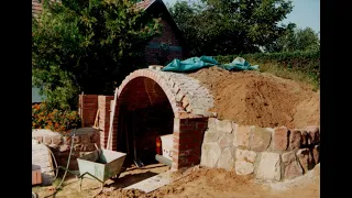 A pincegarázsunk építése 1998 99