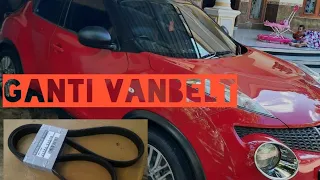 ganti sendiri VANBELT NISSAN JUKE