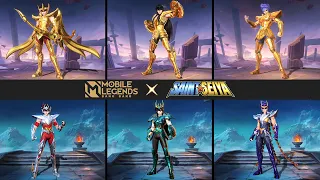 Mobile Legends X Saint Seiya : Skins Effect