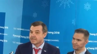 Олег Знарок: "Приятно, что трибуны скандируют: "Россия, Россия!"