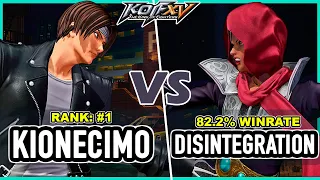 KOF XV 🔥 Disintegration (Najd/Shun'ei/Kukri) vs Kionecimo (Kyo/Iori/Clark)