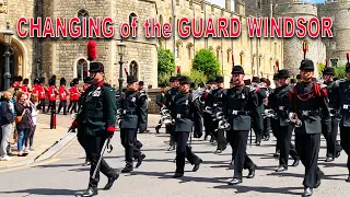10 QUEEN’S OWN GURKHA LOGISTIC REGIMENT | BAND AND BUGLES OF THE RIFLES, 24/05/22. #windsorcastle