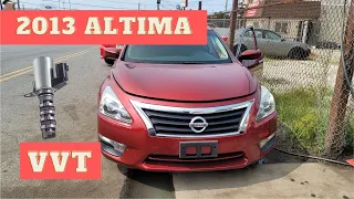 2013 Nissan Altima P0011 and P0014 codes, Diagnose and repair