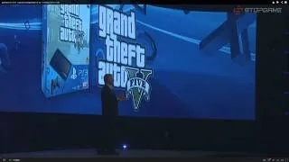 gamescom 2013: Пресс-конференция Sony Grand Theft Auto V