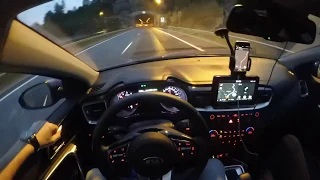 Новый KIA CEED 2018 CD / Адаптивный круиз-контроль POV Video