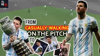 An Analysis Of Lionel Messi's Unique Movement On The Pitch | The Importance Of Scanning The Pitch