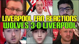 LIVERPOOL FANS REACTION TO WOLVES 3-0 LIVERPOOL | FANS CHANNEL