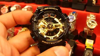 How to set the time on G-SHOCK GA110GB-1A Part 2