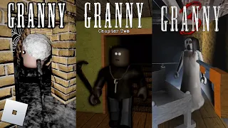 Roblox: Granny Multiplayer // Full walkthrough – Granny 1, Granny 2, Granny 3 in Roblox