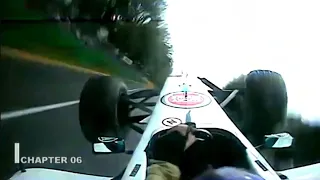 F1 Classic Onboard Crashes Part 3