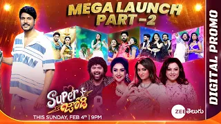 Super Jodi – Mega Launch Part 2 I Digital Promo | Feb 4th  Sun 9PM | Zee Telugu