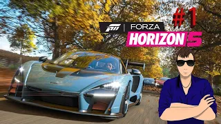 FORZA HORIZON 5. ПЕРВЫЙ ЗАЕЗД. НАЧАЛО ИГРЫ НА ПК. ПРОХОЖДЕНИЕ №1