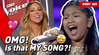 TOP 10 | Stunning MARIAH CAREY songs covered in The Voice Kids! 😍