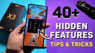 Poco X3 Hidden Features, Tips and Tricks in Hindi | Poco X3 Top 40+ Hidden Features 🔥🔥