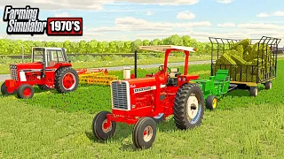 1970'S- MAKING HAY WHILE THE SUNSHINES! (ROLEPLAY) | FARMING SIMULATOR 70'S