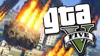 GTA V PC - O Fim do Mundo (MOD UFO + Meteoros)