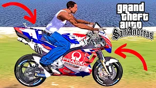 Secret Ducati Desmosedici Bike Location in GTA San Andreas (Cheat Code)