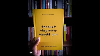 the sh*t  they never taught you👍🏻by Adam Jones & Adam Ashton✍🏻