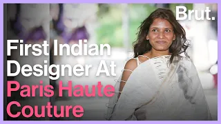 The First Indian Female Designer At Paris Haute Couture