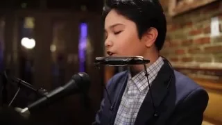 Piano Man, Amazing Performance 11 year old  Matthew Williams singing Billy Joel