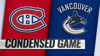 11/17/18 Condensed Game: Canadiens @ Canucks